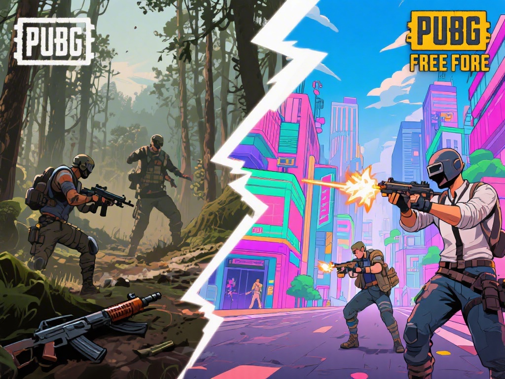 Which Game is Best: PUBG vs Free Fire - A Comprehensive Comparison