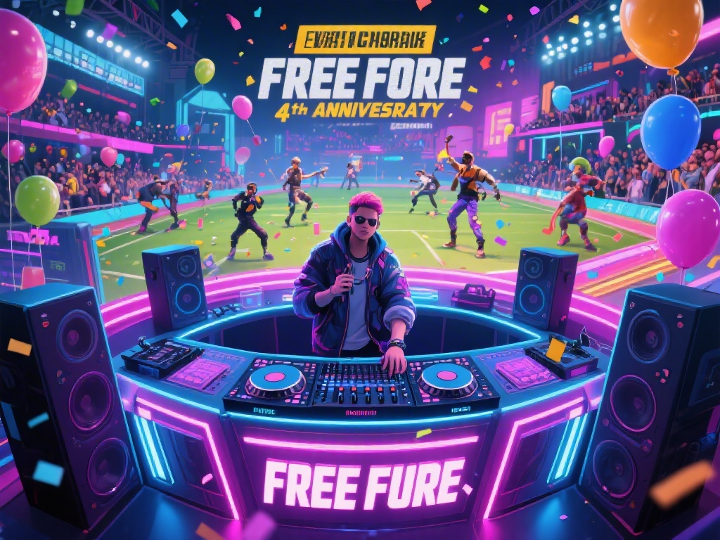 Who Is the DJ Collaborating with Free Fire for the 4th Anniversary? Find Out Now!