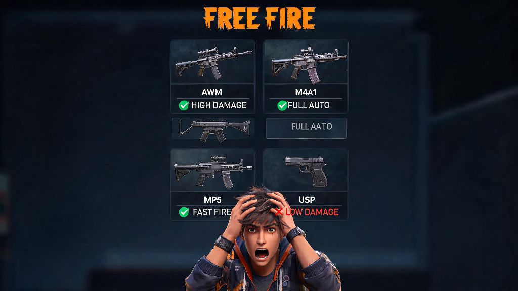 What is the Worst Gun in Free Fire? Full Guide to Avoiding Bad Loadouts