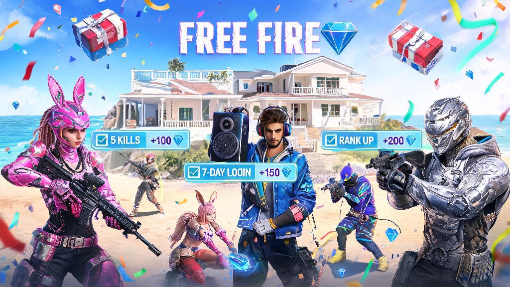 How to Earn Diamonds in Free Fire Without Hack: 6 Legit Safe Methods