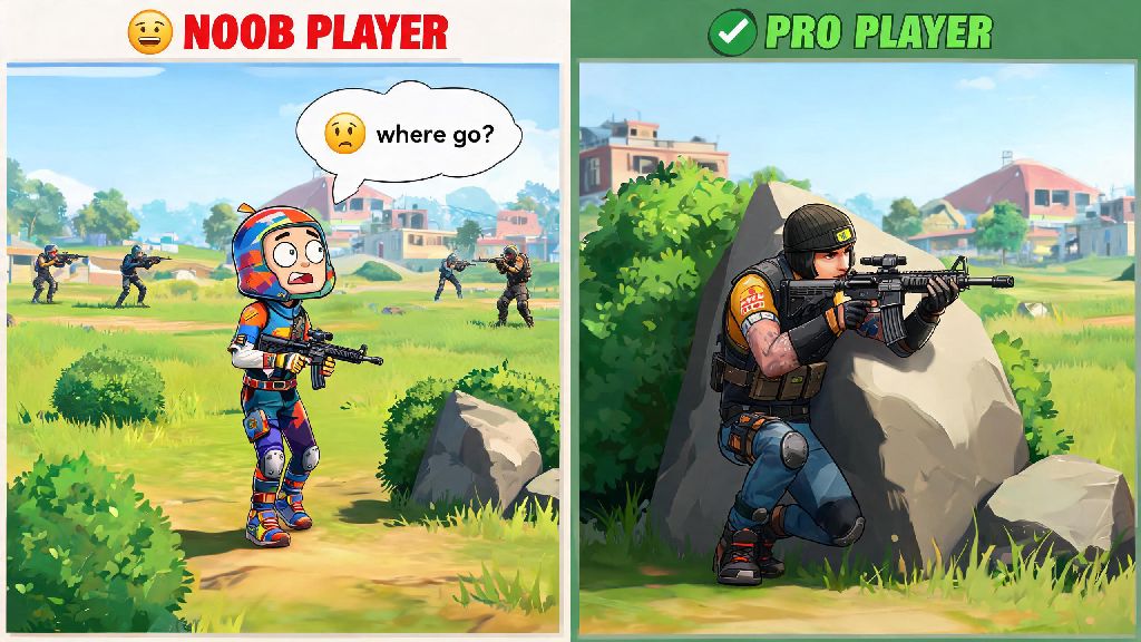 Who Is Noob Player In Free Fire? 4 Clear Signs And Easy Improvement Tips